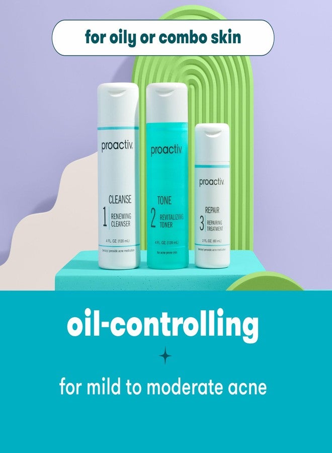 Proactiv 3 Step Acne Treatment System with Benzoyl Peroxide Face Wash, Exfoliating Toner, Repairing Spot Treatment, 60 Day Complete Skin Care Kit - Image 5